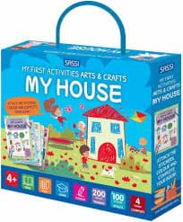 My First Activities Arts and Crafts My House resmi